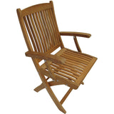Royal Teak Collection Outdoor Chair Royal Teak Collection Sailor Folding Arm Chair – SFC