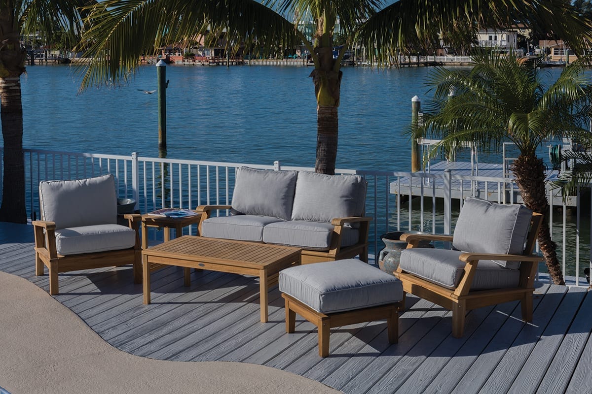 Royal Teak Collection Outdoor Chair Royal Teak Fabric Collection Miami Chair – MIACH