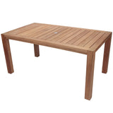 Royal Teak Collection Outdoor Dining Table Royal Teak Collection 63 Inch Comfort Table – COMF63
