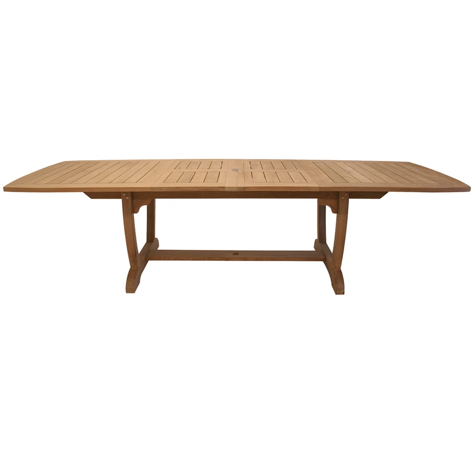 Royal Teak Collection Outdoor Dining Table Royal Teak Collection Large Gala Expansion Table – GALA84