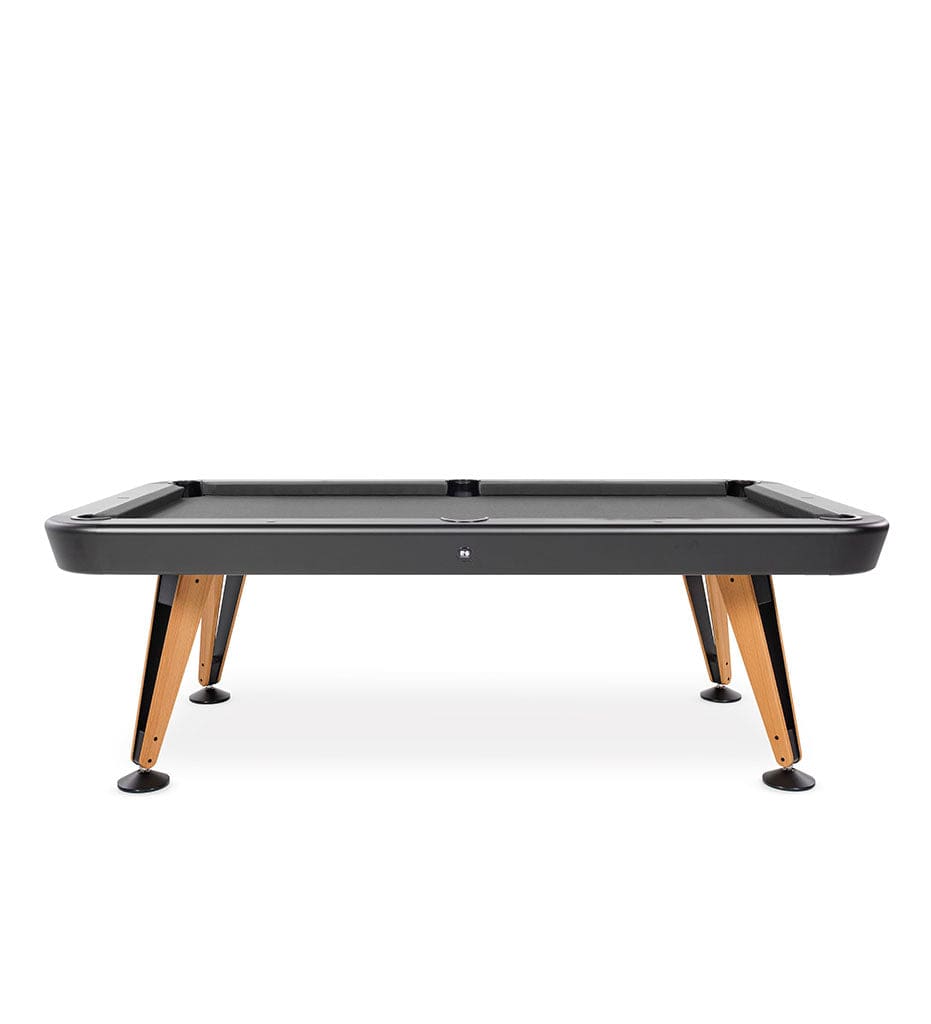 RS Barcelona DIAGONAL POOL TABLE Diagonal American 8 Feet Pool Table with Black Frame | Commercial Delivery only | DIPTA8-2N