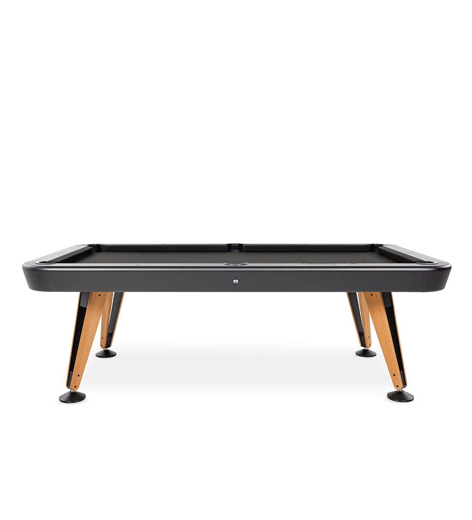 RS Barcelona DIAGONAL POOL TABLE Diagonal American 8 Feet Pool Table with Black Frame | Commercial Delivery only | DIPTA8-2N