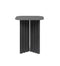 RS Barcelona PLEC STEEL SMALL Black Plec Small Steel Table | Black - White