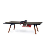 RS Barcelona Table Tennis RS Barcelona - Indoor / Outdoor Ping Pong Table - You and Me Standard Black - YMS-2N