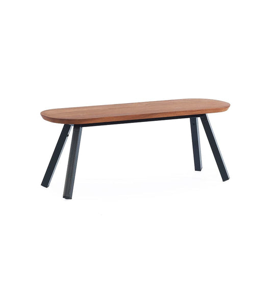 RS Barcelona YOU AND ME BENCH You and Me Indoor / Outdoor Bench 120 Iroko Black