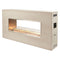 Outdoor Greatroom - 40" Linear Ready-to-Finish See-Through Gas Fireplace with Direct Spark Ignition (LP) - RSTL-40DLP