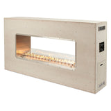 Outdoor Greatroom - 72" Linear Ready-to-Finish See-Through Gas Fireplace with Direct Spark Ignition (NG) - RSTL-72DNG