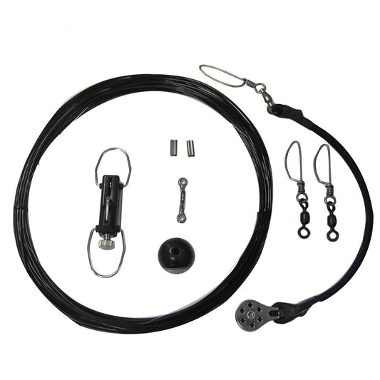 Rupp Marine Outrigger Accessories Rupp Center Rigging Kit w/Klickers - Black Mono 45' [CA-0113-MO]
