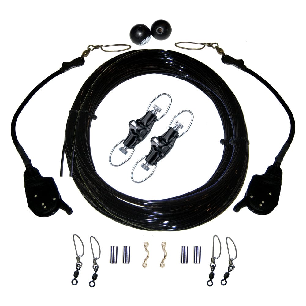 Rupp Marine Outrigger Accessories Rupp Single Rigging Kit W/Lok-Ups & Nok-Outs - 160' Black Mono [CA-0172-MO]