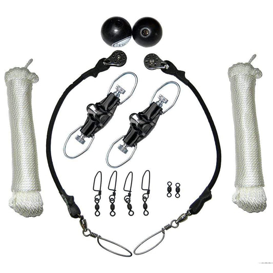 Rupp Marine Outrigger Accessories Rupp Top Gun Single Rigging Kit w/Nok-Outs f/Riggers Up To 20' [CA-0025-TG]