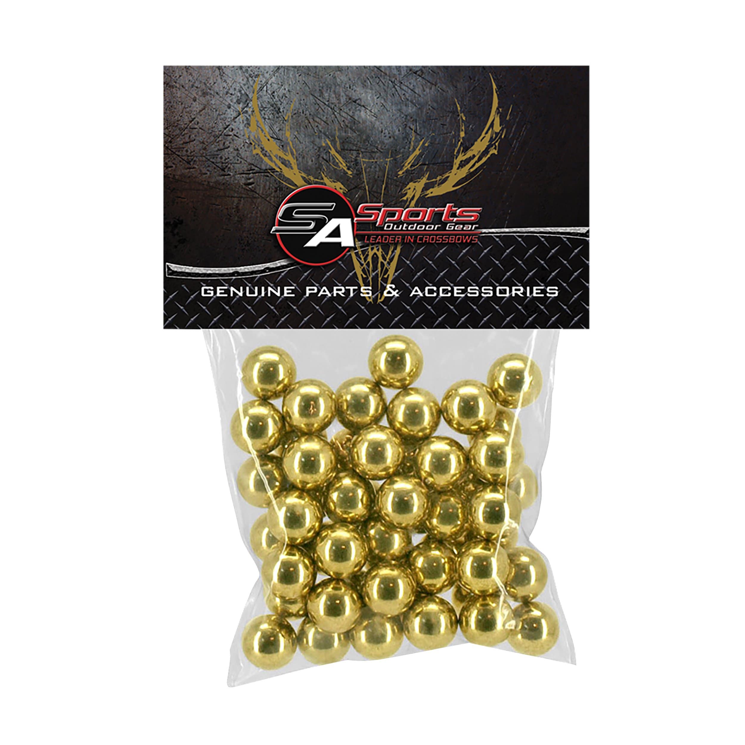 SA Sports Camping & Outdoor : Slingshots SA Sports 0.375 Inch Slingshot Ammo Steel Balls-50 Count