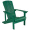 Samuel Norman & Assoc. Furnishings Adirondack Chairs Samuel Norman & Assoc. Furnishings  Green Wood Adirondack Chair