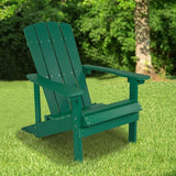 Samuel Norman & Assoc. Furnishings Adirondack Chairs Samuel Norman & Assoc. Furnishings  Green Wood Adirondack Chair