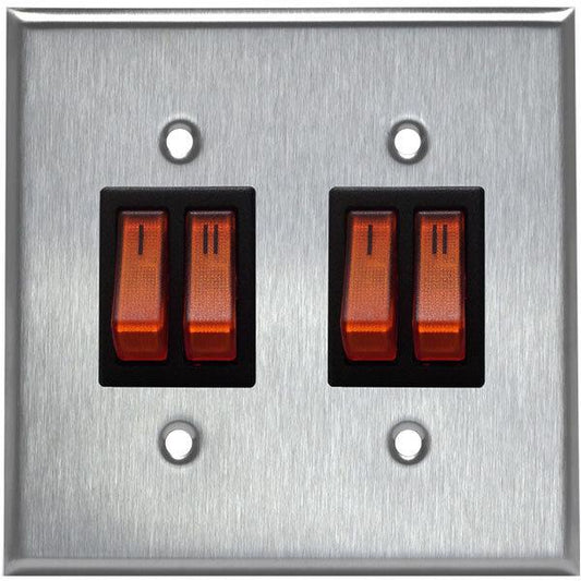 Schwank Schwank Electric Heater Accessories Double Switch Gang Schwank - Remote Control for 1 -3  Zone of 1-12 Heaters - 24VAC ( JM-0201-TS, JM-0201-TS, JM-0201-TS )