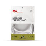 Scientific Angler Fishing : Accessories Scientific Anglers Absolute Trout Stealth 9 ft 5X Leader