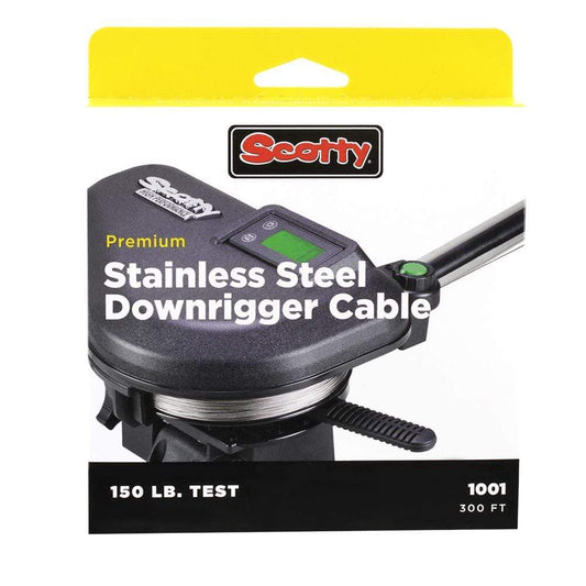 Scotty Downrigger Accessories Scotty 200ft Premium Stainless Steel Replacement Cable [1000K]