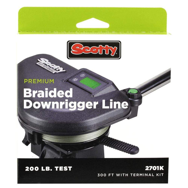 Scotty - Power Grip Plus Release - 60 Leader W/stacking & Self-locating Snap