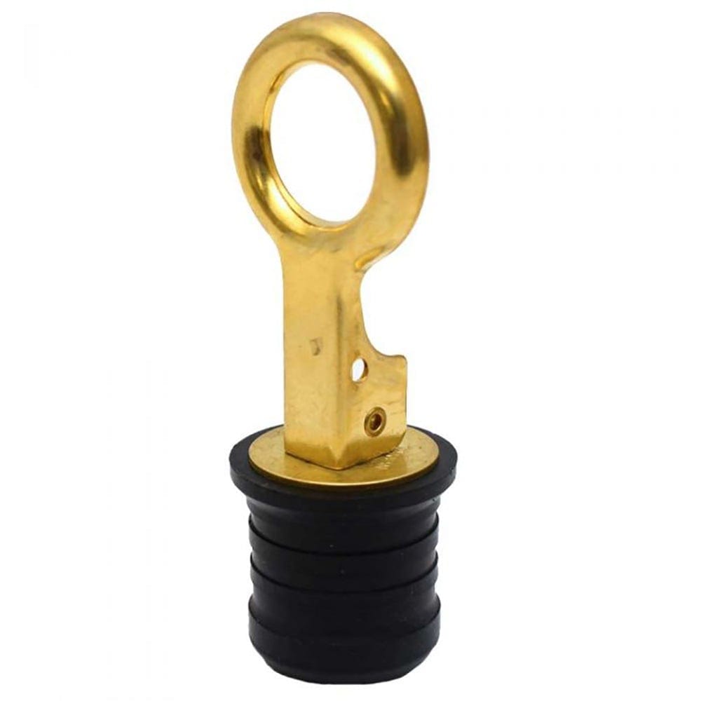 Sea-Dog Accessories Sea-Dog Brass Snap Handle Drain Plug - 1-1/4" [520072-1]