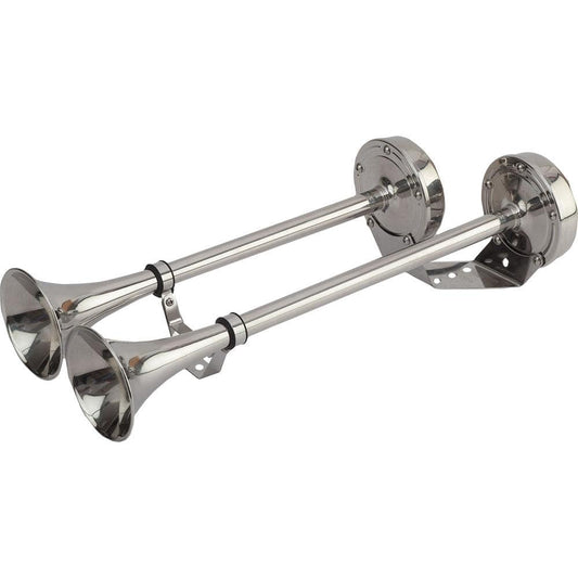 Sea-Dog Horns Sea-Dog MaxBlast Stainless Steel Trumpet 12V Horn - Dual [431520-1]