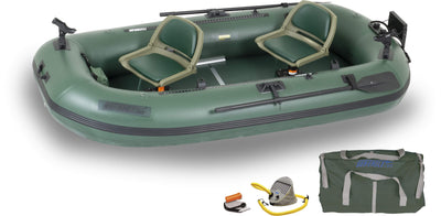 Sea Eagle - 285FPB 1 Person 9' Green Inflatable Pro Framless Pontoon F –  Recreation Outfitters