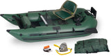 SeaEagle Frameless Pontoon Boat Packages Sea Eagle - 285FPB 1 Person 9' Green Inflatable Pro Framless Pontoon Fishing Boat Package ( 285FPBK_P )