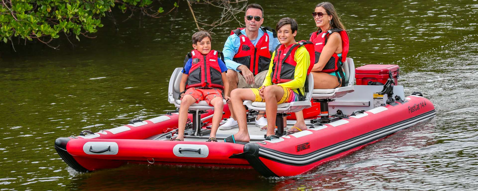 FastCat14™ Catamaran Inflatable Boat - Honda Motor Package – Recreation  Outfitters