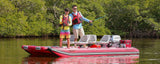 SeaEagle Inflatable Catamaran Deluxe Package FastCat14™ Catamaran Inflatable Boat - Honda Motor Package