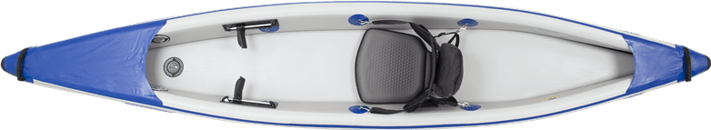 SeaEagle Inflatable Kayak Sea Eagle - 393RL One Person 12'10" White/Blue RazorLite Inflatable Kayak Pro Carbon Solo Package ( 393RLK_PC )