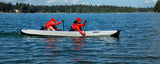 SeaEagle Inflatable Kayak Sea Eagle - 473RL 2 Person 15'6" White/Blue Inflatable Razorlite Kayak Pro Carbon Tandem Package ( 473RLK_PC )
