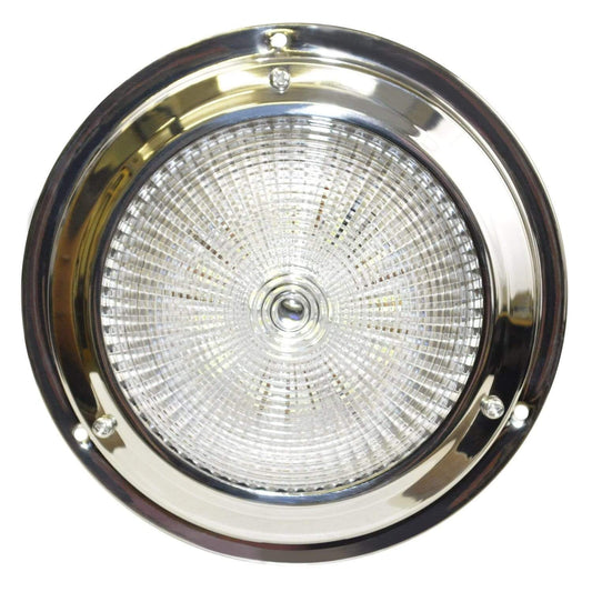 SeaSense Marine/Water Sports : Accessories SeaSense 5-1 2in Dome 18 LED White Stainless Steel Light