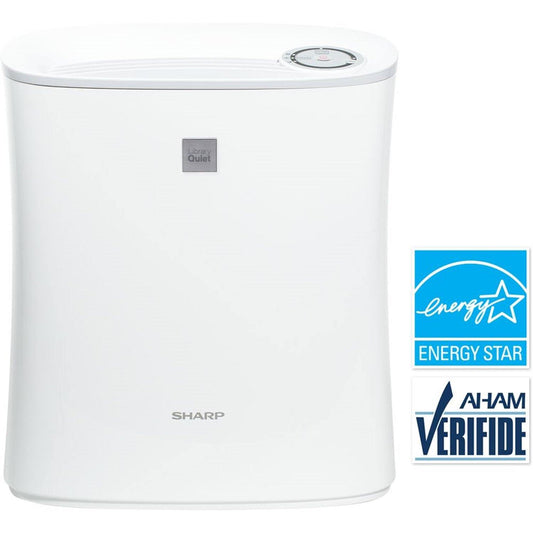Sharp Air Purifiers Air Purifier, True HEPA, Express Clean (Small Rooms) - White FPF30UH
