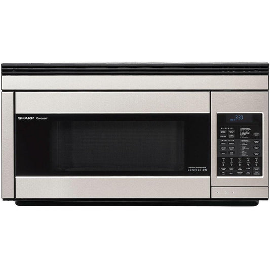 Sharp Sharp 1.1 Cu. Ft. 850W Over-the-Range Convection Microwave in Stainless Steel