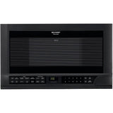 Sharp Sharp 1.5 Cu. Ft. 1100W Over-the-Counter Microwave in Black