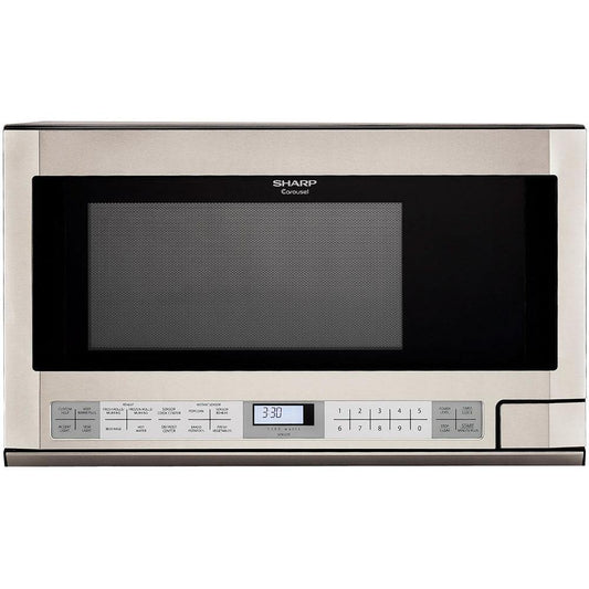 Sharp Sharp 1.5 Cu. Ft. 1100W Over-the-Counter Microwave in Stainless Steel
