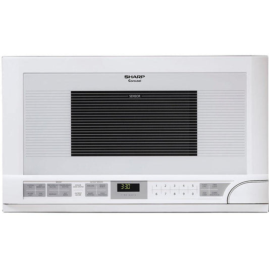 Sharp Sharp 1.5-Cu. Ft. 1100W Over-the-Counter Microwave in White