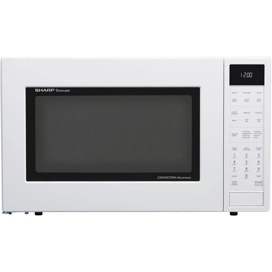 Sharp Sharp 1.5-Cu. Ft. 900W Convection Microwave Oven, White