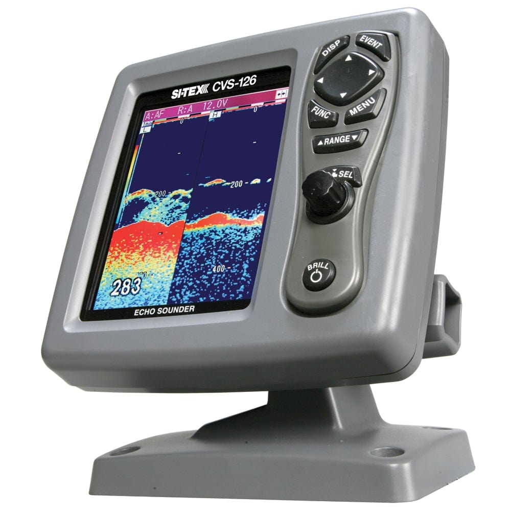 SI-TEX Fishfinder Only SI-TEX CVS-126 Dual Frequency Color Echo Sounder [CVS-126]
