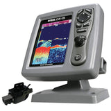SI-TEX Fishfinder Only SI-TEX CVS-126 Dual Frequency Color Echo Sounder w/Transom Mount Triducer 250/50/200ST-CX [CVS-126TM]