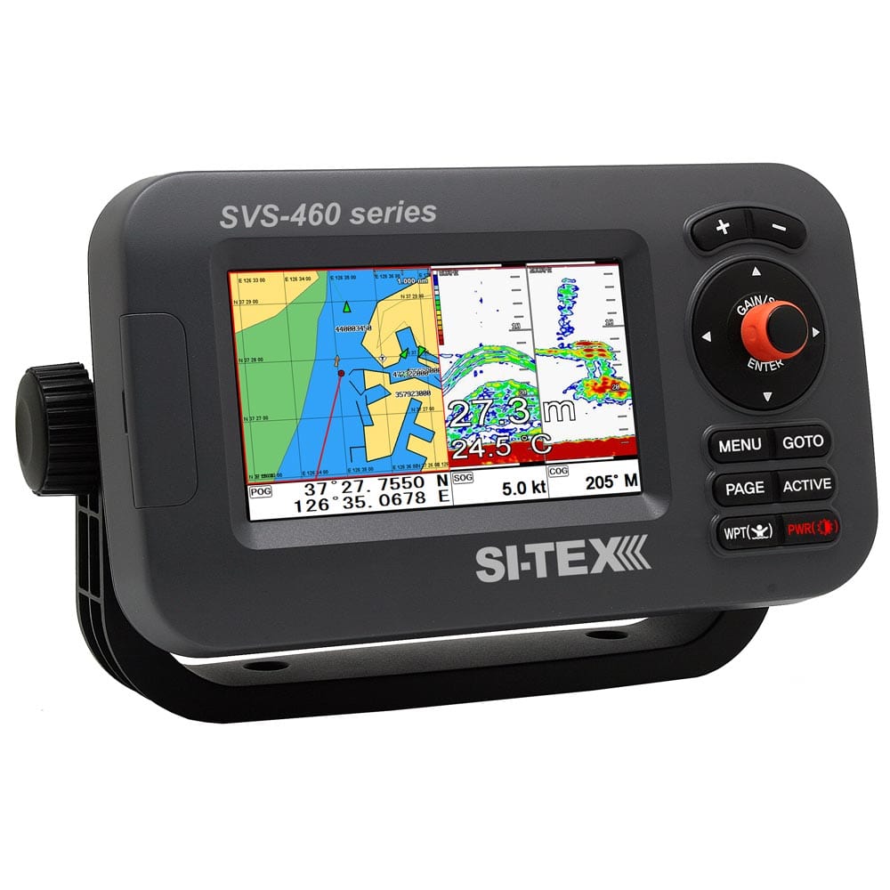 SI-TEX GPS - Chartplotters SI-TEX SVS-460CE Chartplotter - 4.3" Color Screen w/External GPS & Navionics+ Flexible Coverage [SVS-460CE]