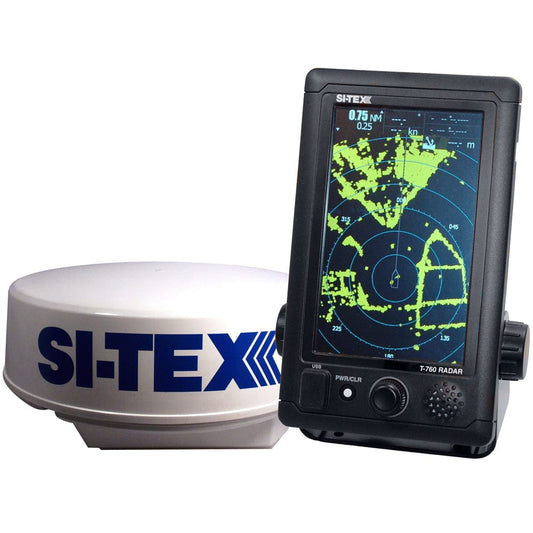 SI-TEX Radars SI-TEX T-760 Compact Color Radar w/4kW 18" Dome - 7" Touchscreen [T-760]