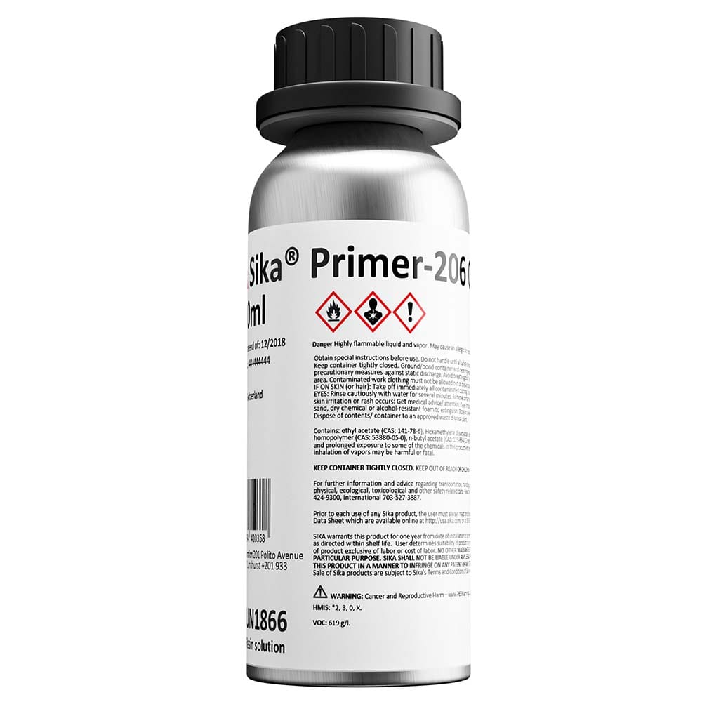 Sika Adhesive/Sealants Sika Primer-206 G+P Black 1L Bottle [122775]