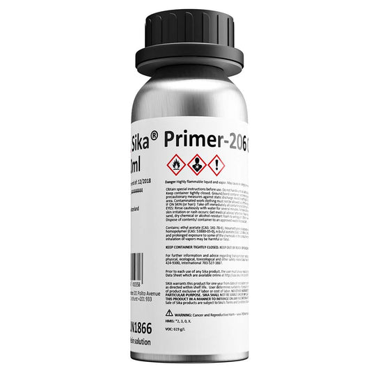 Sika Adhesive/Sealants Sika Primer-206 G+P Black 250ml Bottle [91572]