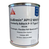 Sika Adhesive/Sealants Sika SikaBiresin AP112 White Gallon BPO Hardener Required [606128]