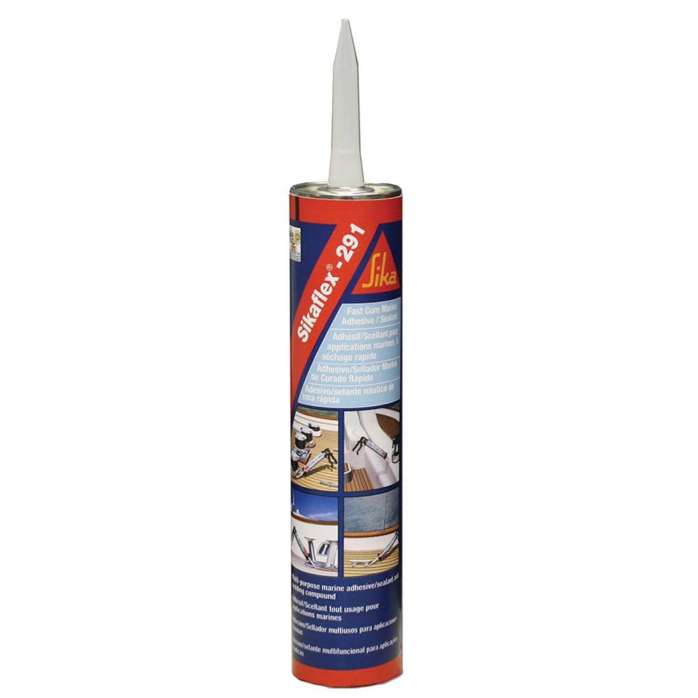 Sika Adhesive/Sealants Sika Sikaflex 291 Fast Cure Adhesive  Sealant 10.3oz(300ml) Cartridge - White [90919]