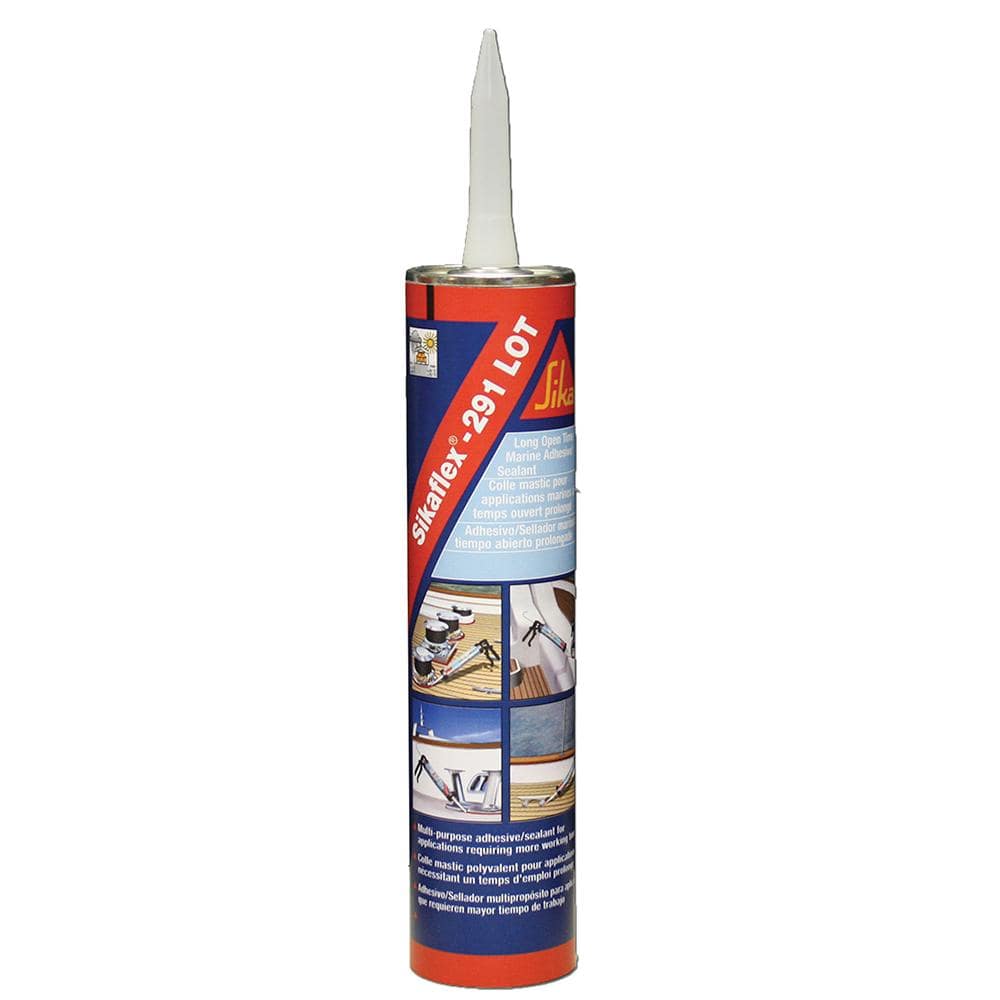 Sika Adhesive/Sealants Sika Sikaflex 291 LOT Slow Cure Adhesive  Sealant 10.3oz(300ml) Cartridge - Black [90927]