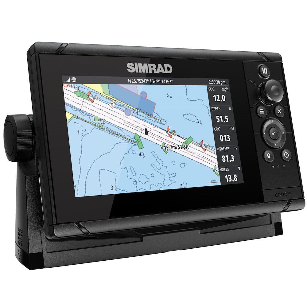 Simrad GPS - Fishfinder Combos Simrad Cruise 7 US Coastal w/83/200 Transom Mount Transducer [000-14996-001]