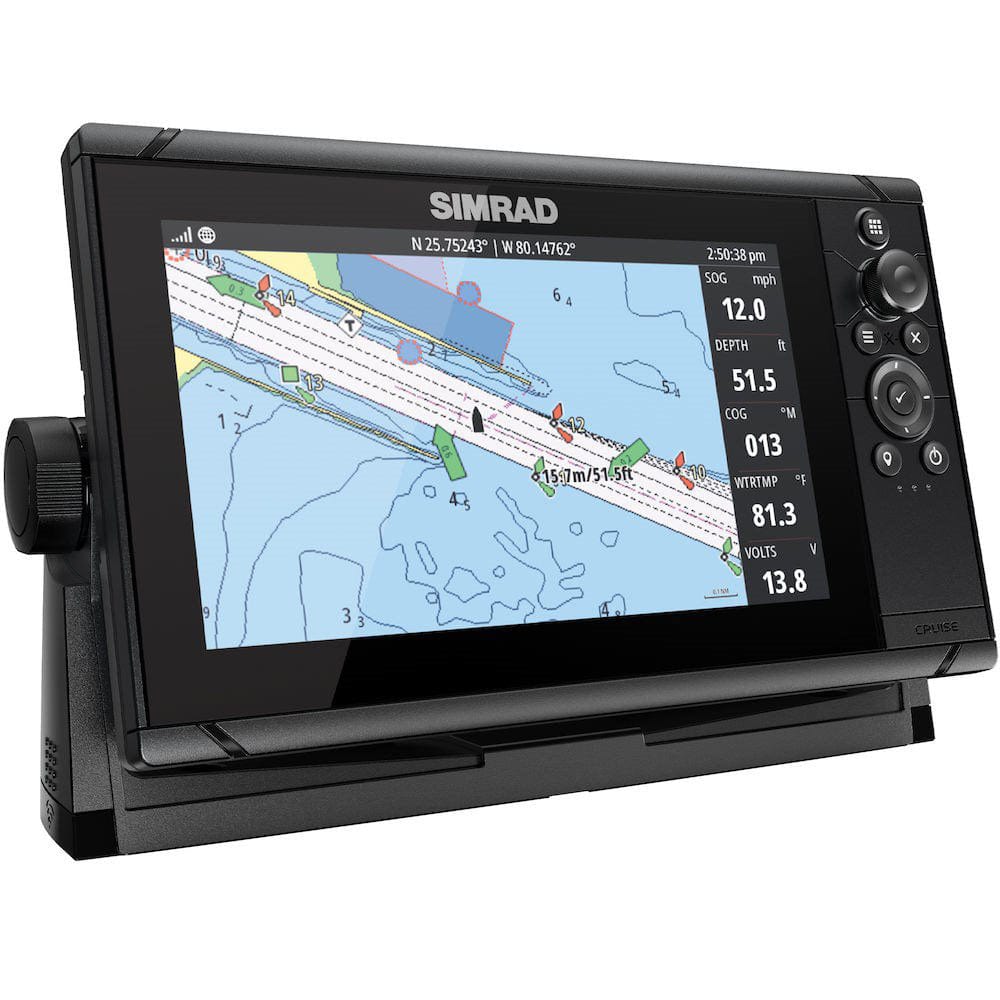 Simrad GPS - Fishfinder Combos Simrad Cruise 9 US Coastal w/83/200 Transom Mount Transducer [000-14997-001]