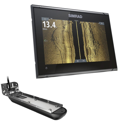 Simrad GPS - Fishfinder Combos Simrad GO9 XSE Chartplotter/Fishfinder w/Active Imaging 3-in-1 Transom Mount Transducer  C-MAP Discover Chart [000-14840-002]