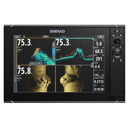 Simrad GPS - Fishfinder Combos Simrad NSS12 evo3S Combo Multi-Function Chartplotter/Fishfinder - No HDMI Video Outport [000-15403-002]