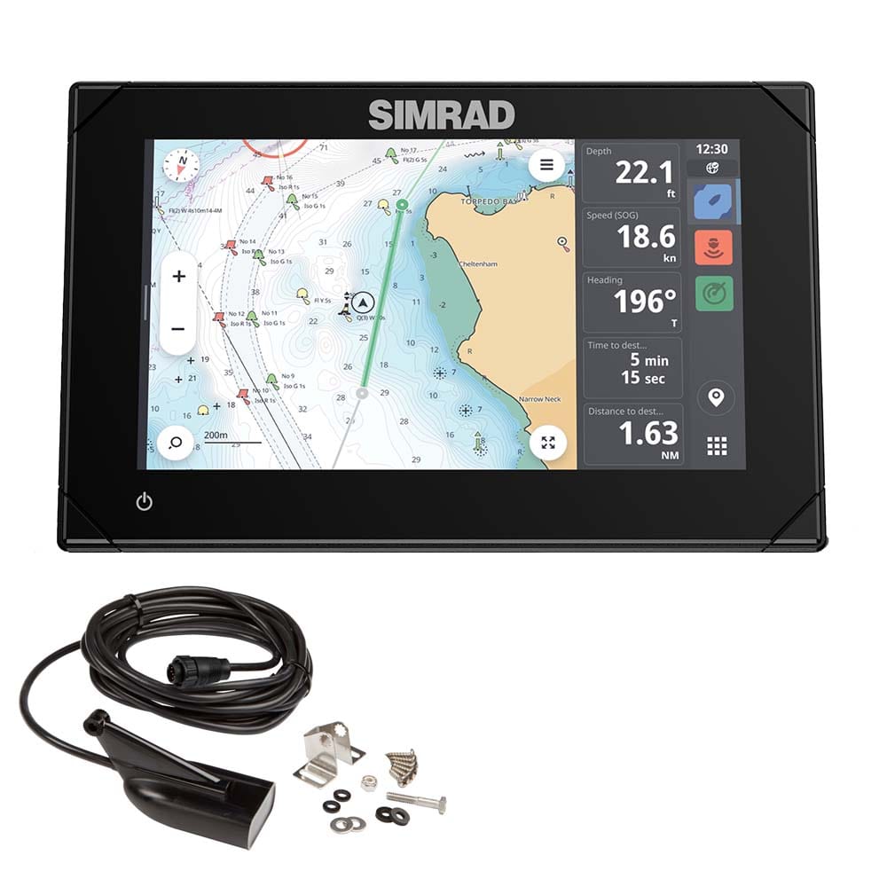 Simrad GPS - Fishfinder Combos Simrad NSX 3007 7" Combo Chartplotter  Fishfinder w/HDI Transducer [000-15371-001]